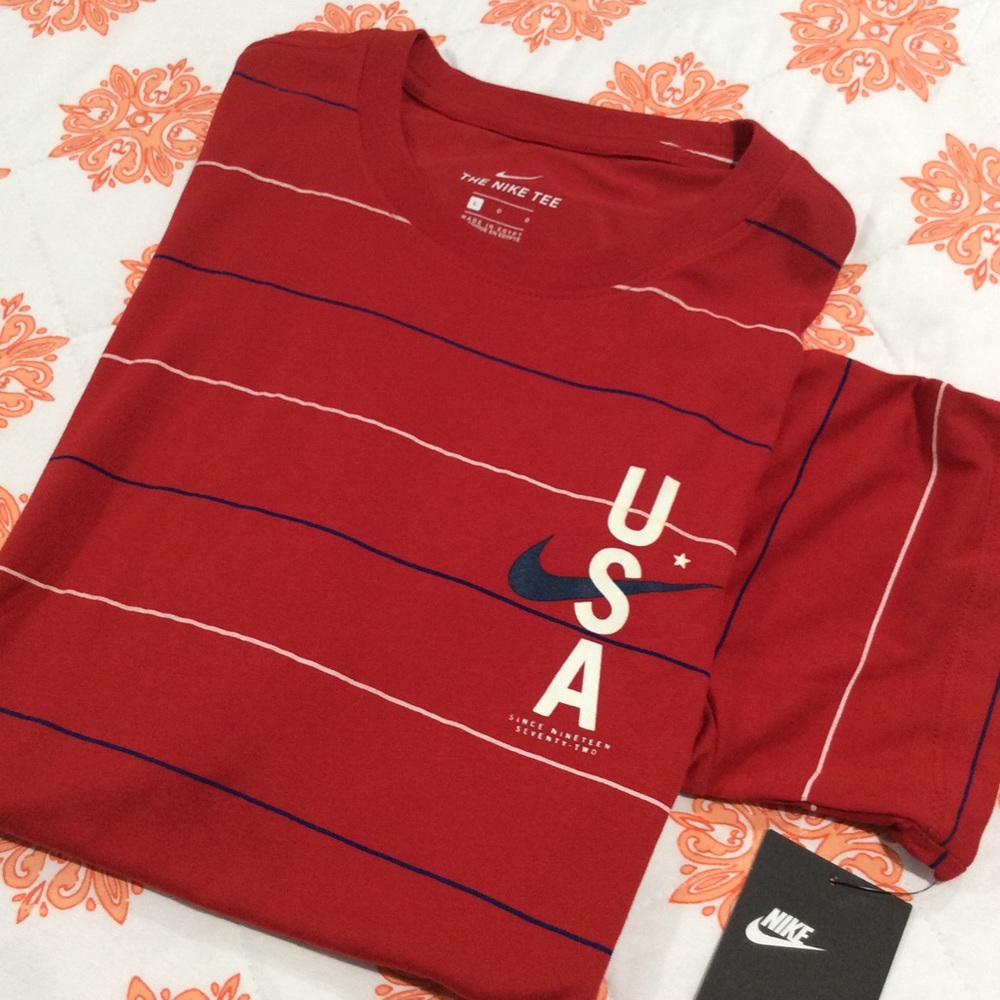 Mens Nike USA T Shirts L New